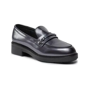 Dámská móda Loafersy Calvin Klein Rubber Sole Loafer W/Hw - Pearl HW0HW02002 Černá 39