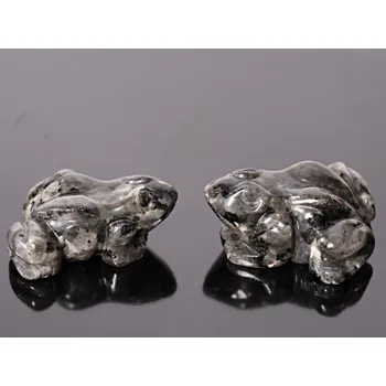 Drahý kámen Magieprirody.cz Žába Larvikit 35x30x15 mm z přírodního kamene #ZM139