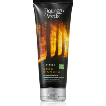 Šampon Bottega Verde Black Amber šampon a sprchový gel 2 v 1 200 ml