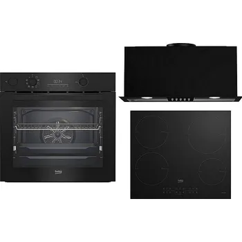 Set domácích spotřebičů Vestavný set Set Beko BBIS17300BMPSE + Beko HII 64200MT + Beko HNU61422B + sleva 20 % při použití kódu