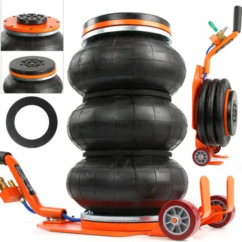 Hever PNEUMATICKÝ HEVER 3500 KG POLŠTÁŘOVÝ ZVEDÁK 3,5T + GUMOVÝ