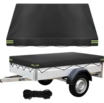 Krycí plachta PLACHTA NA PŘÍVĚS PLOCHÁ PLACHTA ČERNÁ NA PŘÍVĚS NÁVĚS