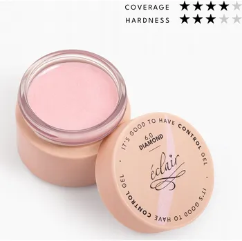Lak na nehty Eclair Control 6.0 diamantový Stavební gel 30g
