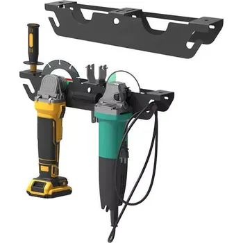 Dílenský stůl Držák na úhlovou brusku – dvojitý (BRU1)