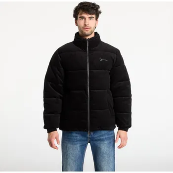 Pánská casual bunda Bunda Karl Kani Signature Corduroy Puffer Jacket Black L