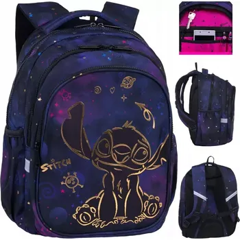 Školní batoh vícekomorový Lilo a Stitch CoolPack vícebarevný 19 l