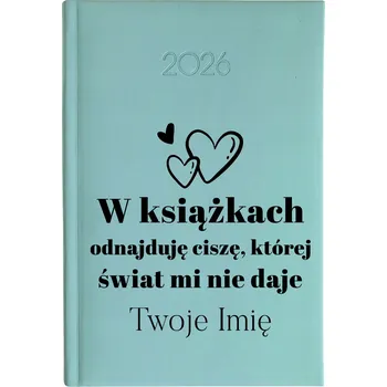 Kalendář Knižkový kalendář 2026 A5 FunnyCase modrý