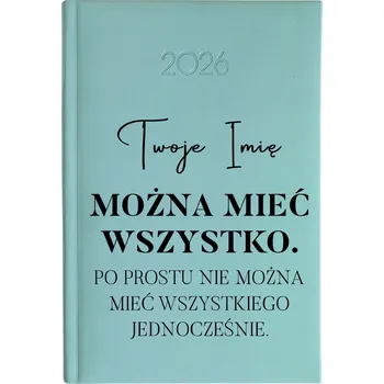Kalendář Knižkový kalendář 2026 A5 FunnyCase modrý