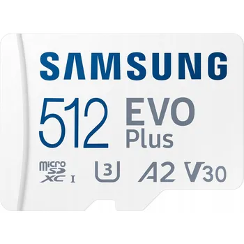 Paměťová karta Paměťová karta micro SD 512 GB Samsung EVO Plus 2024 MB-MC512SA/EU