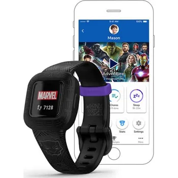 Chytré hodinky Hodinky Garmin vívofit jr. 3, Marvel Black Panther