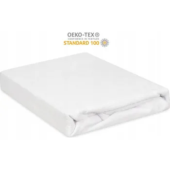 Prostěradlo Froté prostěradlo Premium s gumou 160x200 Bílé