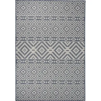 Koberec Koberec z polypropylenu, modrý, 160 x 230 cm, UV odolný