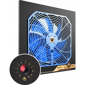 Průmyslový ventilátor Axiální ventilátor DOSPEL 007-9207 WOKS 250 BLUE s přívodem vzduchu TESLA 70W 1300m3/h