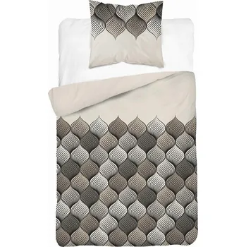 Povlečení Povlečení 140x200 Orientální mozaika béžová Home Satin