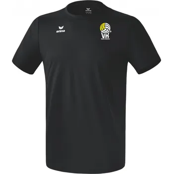 Chlapecké tričko ERIMA TRIKO VK KARLOVARSKO POLYESTER DĚTSKÉ - Černá - velikost 140