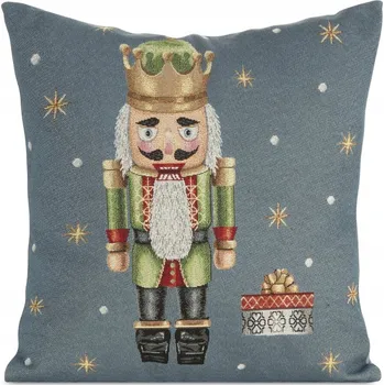 Povlak na polštářek Dekorační povlak na polštářek 45x45 cm, gobelín, vánoční motiv BOHO (6080)