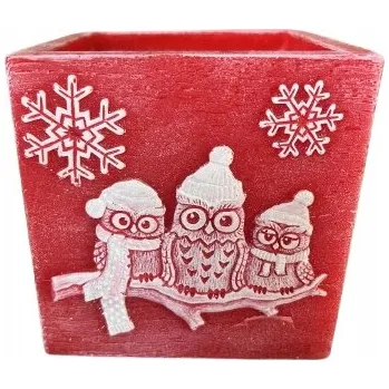 Svíčka Dekorativní parafinová svíčka bez vůně Bartek