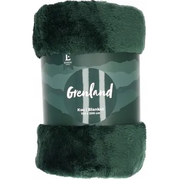 deka Deka Essex polyester Rozměry (ŠxD): 150 - 200 cm x 200 cm zelená