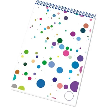 Blok papírny Brno Blok kroužkový s horní vazbou - A5 / čistý 371434