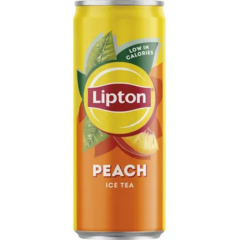 Ledový čaj Lipton Ice Tea Peach 0,33 l / plech 139930