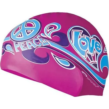 Plavecká čepice Plavecká čepice SPOKEY Stylo Pink
