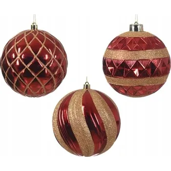 Vánoční dekorace Vánoční koule Vánoční Koule cm 1 ks