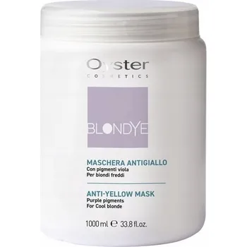 Vlasová regenerace Oyster Blondye Maska proti žlutým tónům pro blond vlasy 1000 ml