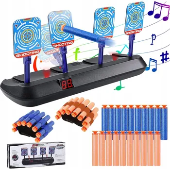 Dětská zbraň Elektronický terč na střílení se zvukem Střelnice pro děti