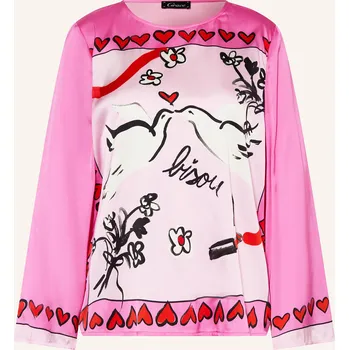 Dámská halenka Grace Dámská Halenka Ze Saténu, růžová / světle růžová /...