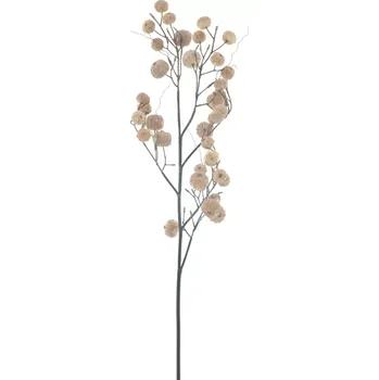 umělá květina umělá větev, Mini dýňová větev hnědá 83 cm