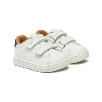 Dámská obuv Tommy Hilfiger Sneakersy Low Cut Velcro Sneaker T1X9-33835-1355 M Bílá 29