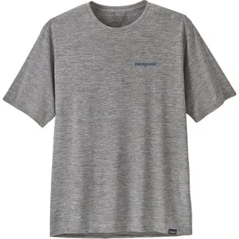 Pánské funkční tričko Patagonia CAPILENE COOL DAILY GRAPHIC SHIRT - WATERS - šedá M