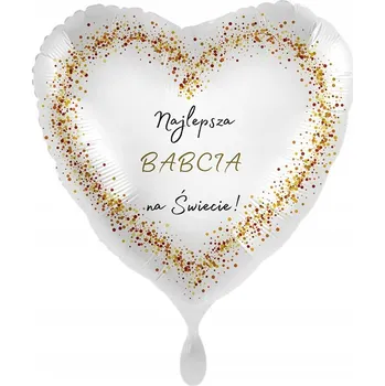 Balónek Fóliový balónek (43 cm), Nejlepší babička na světě, ADI-1033K,