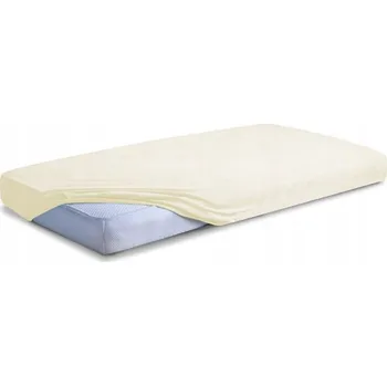 Prostěradlo Prześcieradło JERSEY Premium s gumou 220x200 Ecru