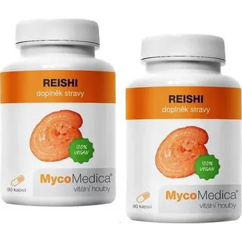 MycoMedica Reishi 2x 90 kapslí (Reishi 2x 90 kapslí)