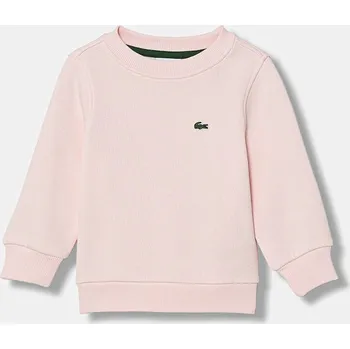 Chlapecká mikina Dětská mikina Lacoste SJ5284 růžová 30X, vel. 128