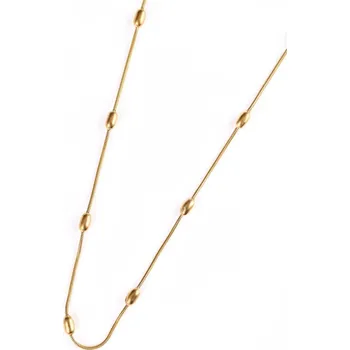 Náhrdelník Emily Westwood Slušivý pozlacený náhrdelník z oceli EWN250174G + 2 měsíce na vrácení zboží