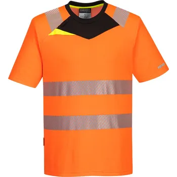 PORTWEST DX4 triko Hi-Vis S/S Velikost: XL, Barva: oranžová-černá