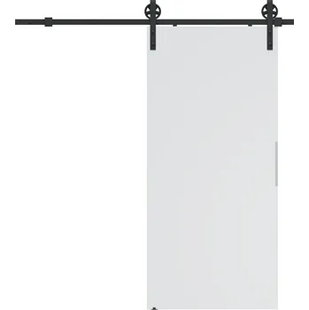 Interiérové dveře Posuvné dveře 70 nástěnné ALFA LOFT A 04 Bílá 85 + posuvný systém