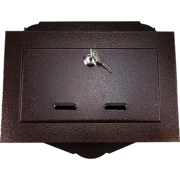 Poštovní schránka Poštovní schránka vhoz Metalkas hnědá