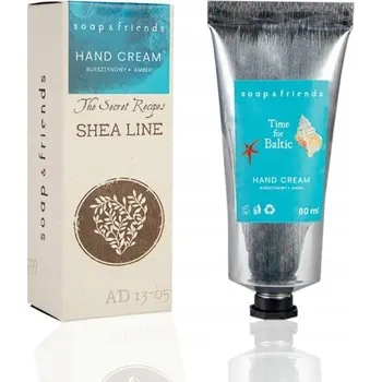 Péče o ruce Secret Soap Krém na ruce 80 ml jantarový s bambuckým máslem