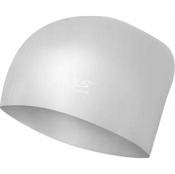 Vodní sport Silikonová plavecká čepice Nils Aqua šedá