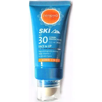 Přípravek na opalování Zimní ochranný krém na obličej Zenova 30 SPF pro denní použití 20 ml