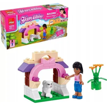 ostatní stavebnice STAVEBNICE PRO DÍVKY, SADA 49 DÍLŮ - HAPPY HOLIDAY