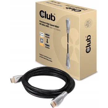 Video kabel CLUB3D HDMI 2.0 Kabel 3 metry UHD 4K/60Hz 18Gbps Ce