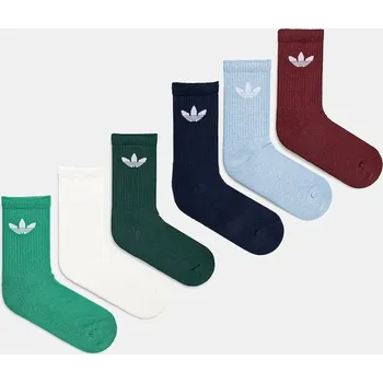 Pánské ponožky Ponožky adidas Originals 6-pack JI9504 vícebarevná MLC, vel. 43/45
