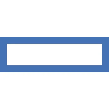 Tarifold Magnetický informační rámeček LEAN A5/A4 - 230 x 75 mm / modrá / 10 ks 399707