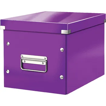 Archivační box Leitz Krabice Click & Store - M střední / purpurová 118784