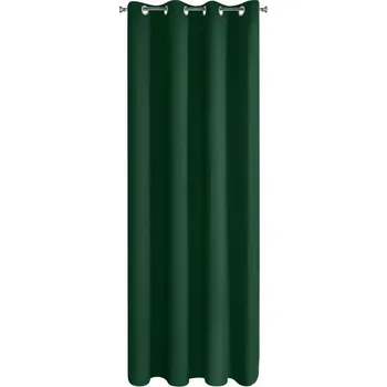 Obraz Zatemňovací Závěs 135x250 LOGAN světle zelený S kroužky Eurofirany Bl