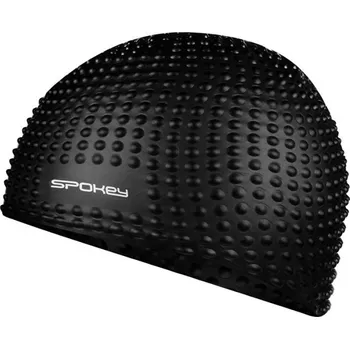 Plavecká čepice Plavecká čepice bublinková černá Spokey Belbin